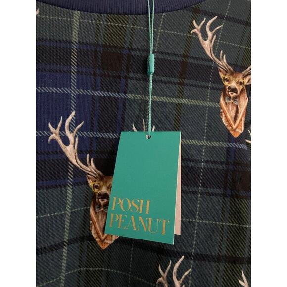 NWT posh peanut 10 year Beckford long sleeve Deer theme - Picture 2 of 6